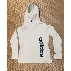 Adidas white hoodie